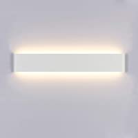 Yafido Aplique Pared Interior LED 60CM Lámpara de pared Moderna 20W Blanco Cálido perfecto para Salon Dormitorio Sala…